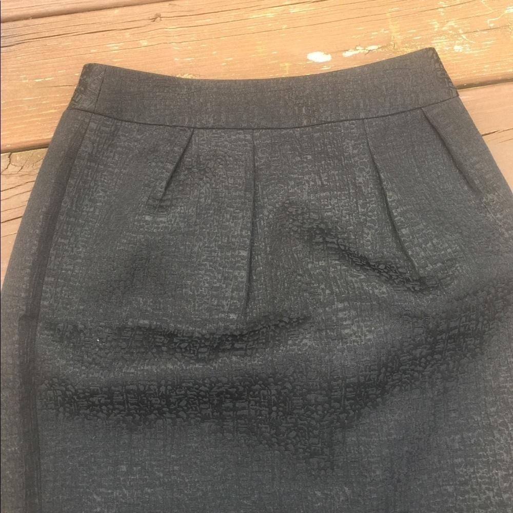 🆕 Banana Republic Black Shimmer Skirt 6 - Picture 2 of 6